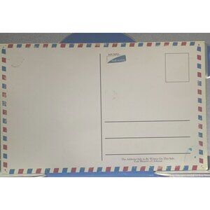 Knotts Berry Farm Butterfield Stagecoach Postcard 1988 Vintage Collectible